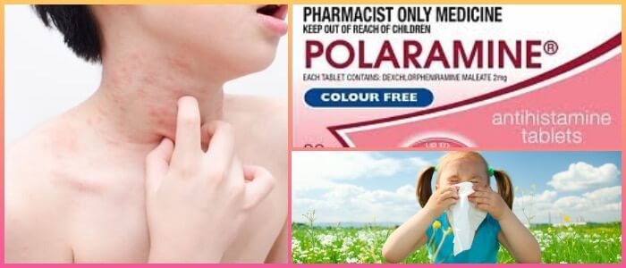 comprimidos de polaramine
