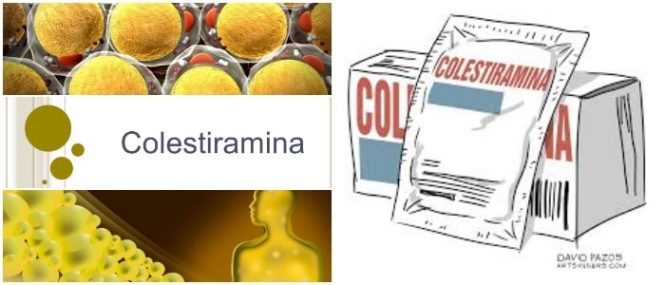 cual es la presentación genérica de colestiramina