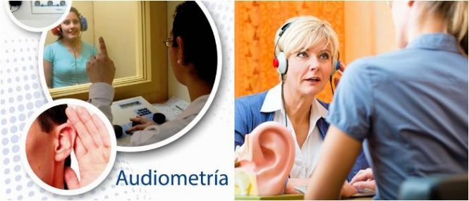 como es el examen de audiometría