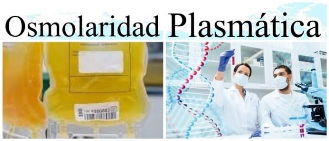 consecuencias de la osmolaridad plasmatica alta