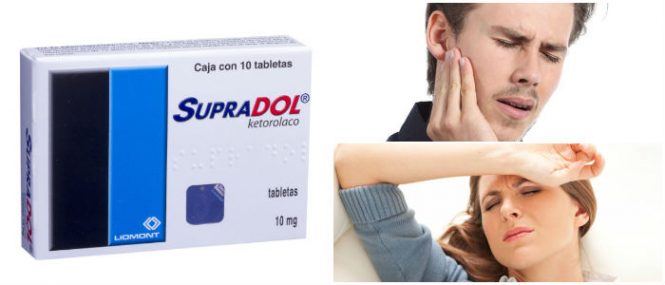 como es el tratamiento con supradol para dolencias