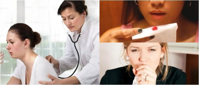 cuales son las causas de la tos con sangre