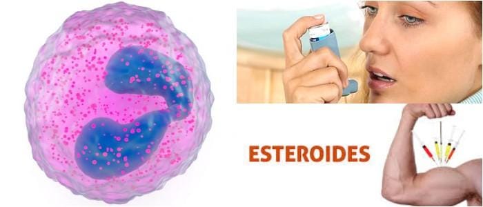 a que se debe los eosinófilos bajos