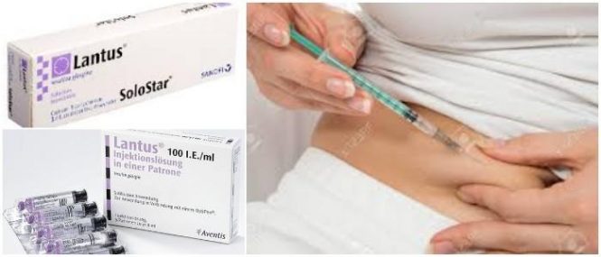 cuales son los efectos adversos de la insulina lantus