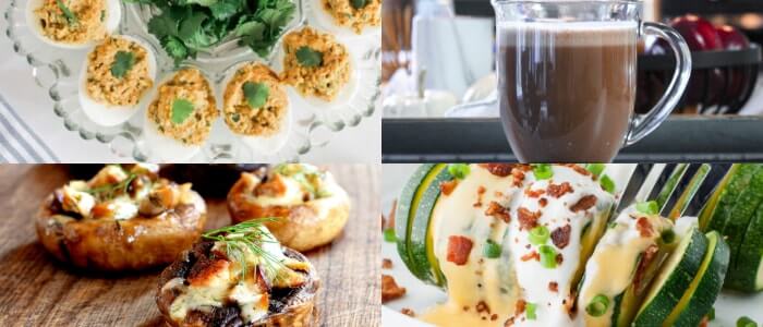 nombres de aperitivos keto